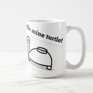 Tasse de tortue de mine