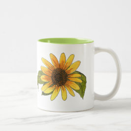 Tasse de tournesol