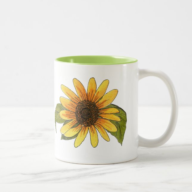 Tasse de tournesol (Droit)