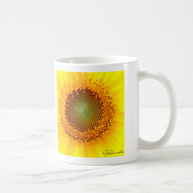 Tasse de tournesol à ratio d'or (Droite)