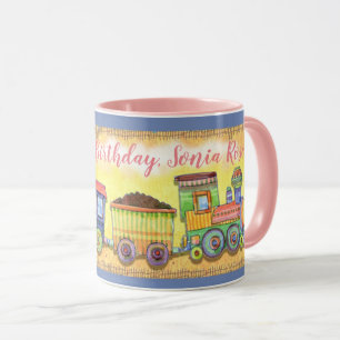 Tasse de train de Choo-Choo des enfants