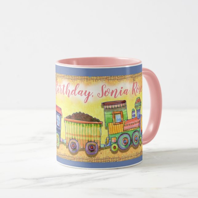 Tasse de train de Choo-Choo des enfants (Devant droit)