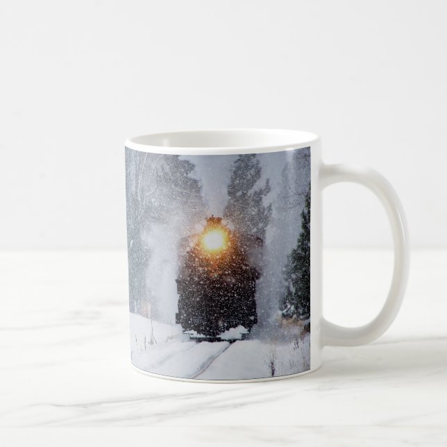 Tasse de train d'hiver (Droite)