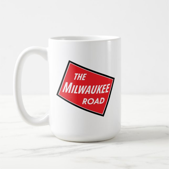 Tasse de train Milwaukee Road (Gauche)