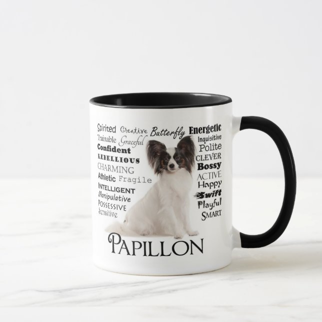 Tasse de traits de Papillon (Droite)
