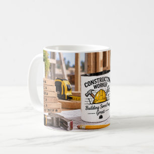 Tasse de Travailleur de la Construction Construisa