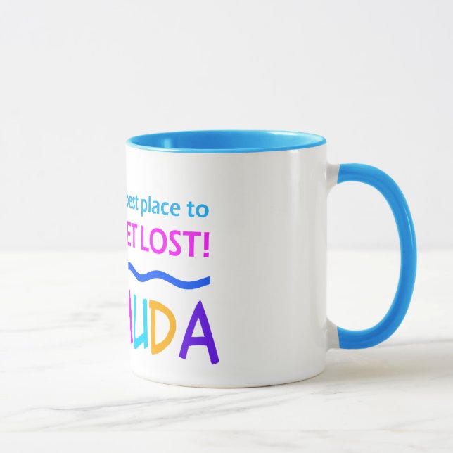 Tasse de TRIANGLE des BERMUDES - choisissez le (Droite)