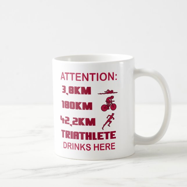 Tasse de triathlete de LD (Droite)