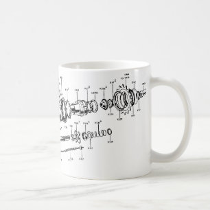 Tasse de Trois-vitesse de Sturmey-Archer (aucune