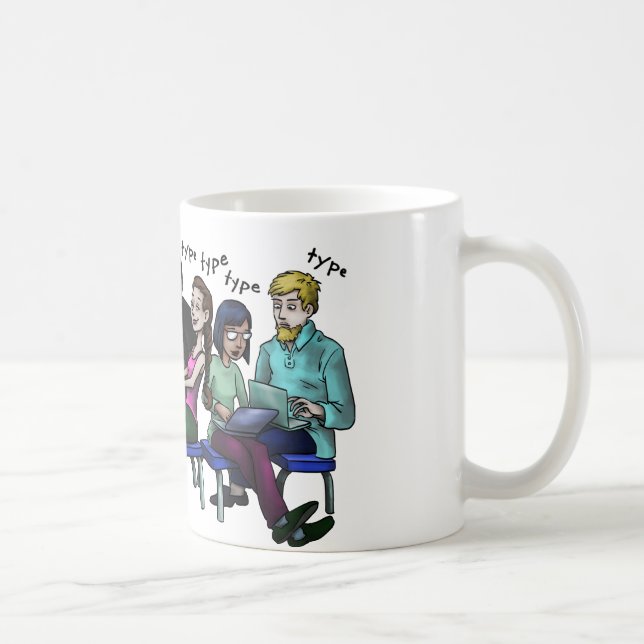 Tasse de typetypetype de codex (Droite)