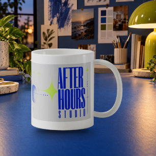 Tasse de typographie graphique After Hours Studio