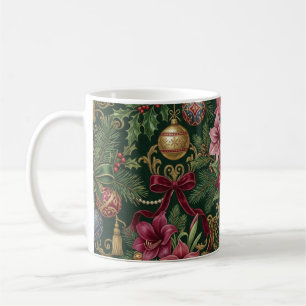 Tasse de vacances de Noël de l'ancien monde