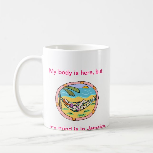 Tasse de vacances de travail (Gauche)