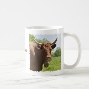 Tasse de vache à Salers
