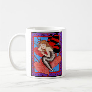 Tasse de Valentine de papillon