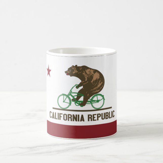 Tasse de vélo de croiseur d'ours de la Californie (Centre)