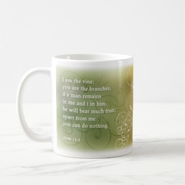 Tasse de vers de bible (Gauche)
