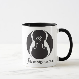 Tasse de violon et de guitare