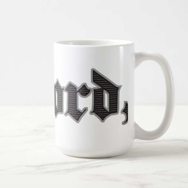 Tasse de virgule d'Oxford (Droite)