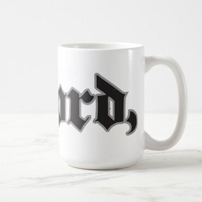 Tasse de virgule d'Oxford (Droite)