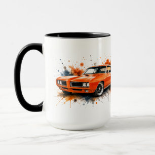 Tasse de voiture musculaire américaine