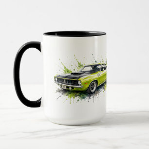 Tasse de voiture musculaire américaine