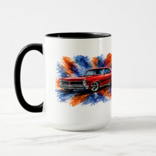 Tasse de voiture musculaire américaine