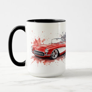Tasse de voiture musculaire américaine