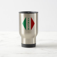 Tasse de voyage 444 ml ITALIA acier inoxydable