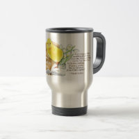Tasse de voyage "a reformé de théologie poussin"