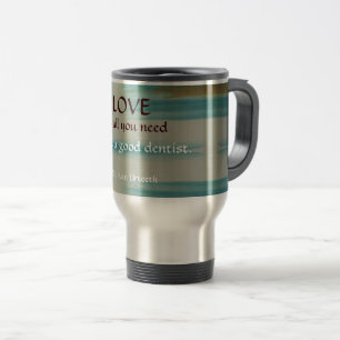 Tasse de voyage avec appréciation du personnel du 