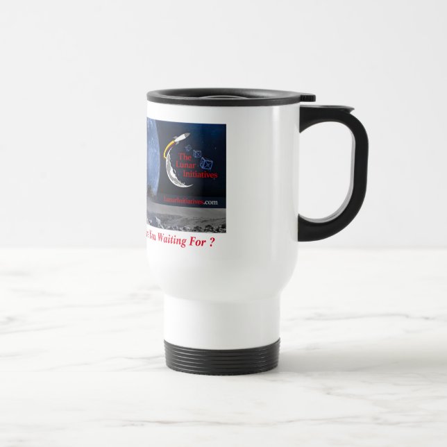 Tasse de voyage avec l'astronaute de TLI (Droite)