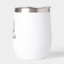 Tasse de voyage blanche « Good Vibes Only » & gobe