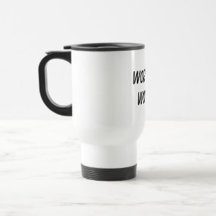 Tasse de voyage Caffeine & Chaos