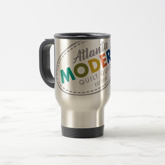 Tasse de voyage d'acier inoxydable d'AMQG (Devant gauche)
