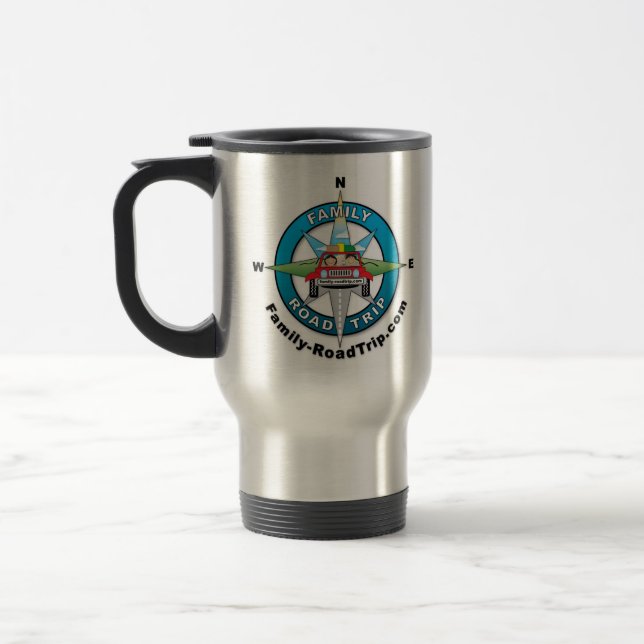 tasse de voyage d'acier inoxydable de (Gauche)