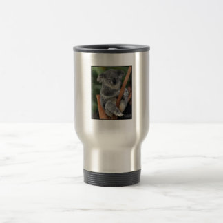tasse de voyage d'acier inoxydable de koala