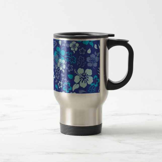 Tasse de voyage d'acier inoxydable de motif de (Droit)