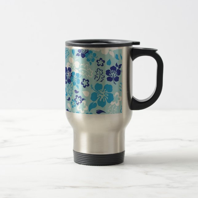 Tasse de voyage d'acier inoxydable de motif de (Droit)