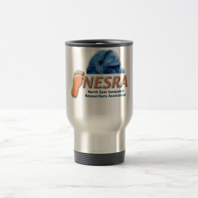 Tasse de voyage d'acier inoxydable de NESRA - (Centre)
