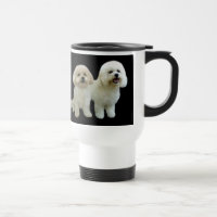 Tasse de voyage d'amis de Bichon