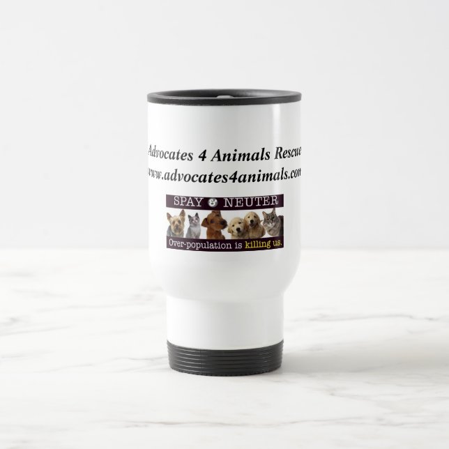 Tasse de voyage d'animaux des avocats 4 (Centre)