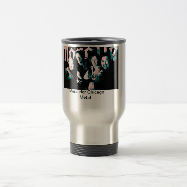Tasse de voyage d'argent de photo de maraudeur (Centre)