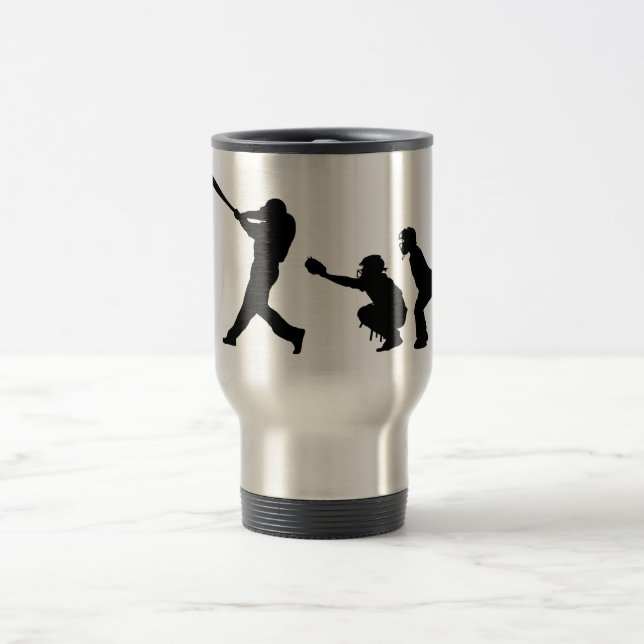 Tasse de voyage de base-ball (Centre)