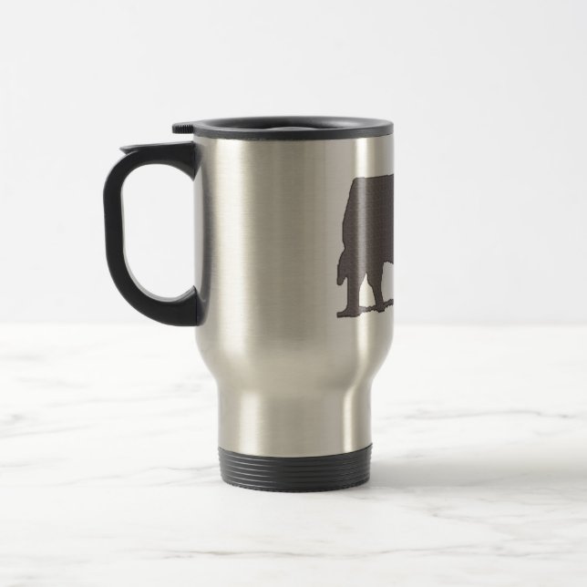Tasse de voyage de bétail d'Aberdeen Angus (Gauche)