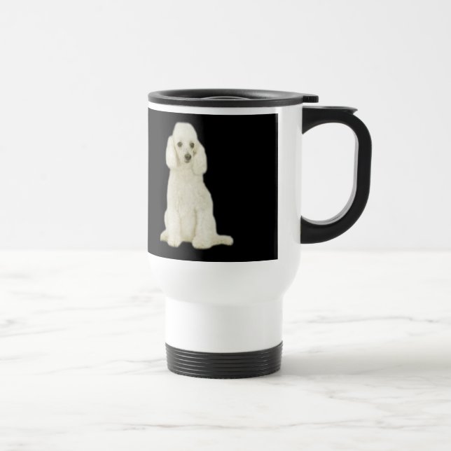 Tasse de voyage de caniche (Droite)
