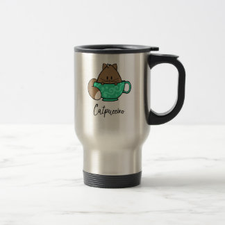 Tasse de voyage de Catpuccino