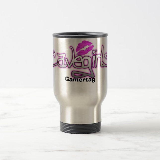 Tasse de voyage de Cavegirl (Centre)