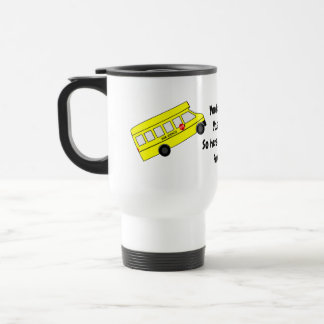 Tasse de voyage de chauffeur de bus