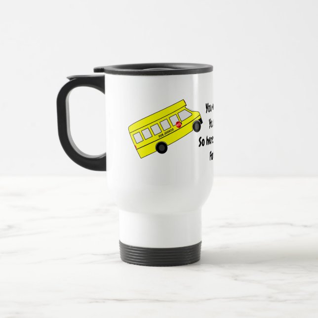 Tasse de voyage de chauffeur de bus (Gauche)